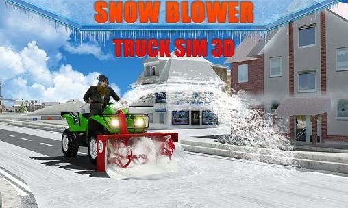 download Snow blower: Truck sim 3D apk